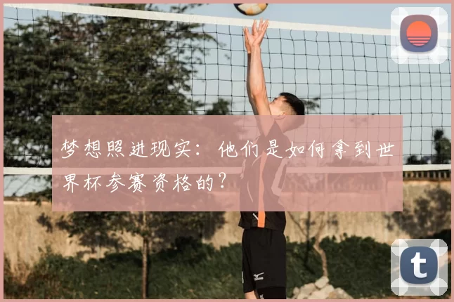 梦想照进现实:他们是如何拿到世界杯参赛资格的?
