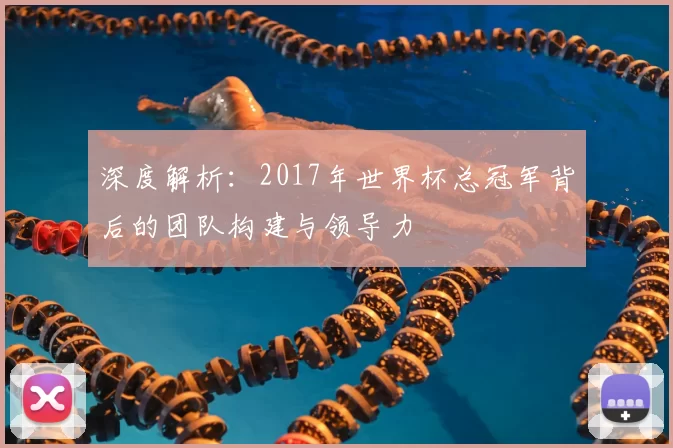 深度解析：2017年世界杯总冠军背后的团队构建与领导力